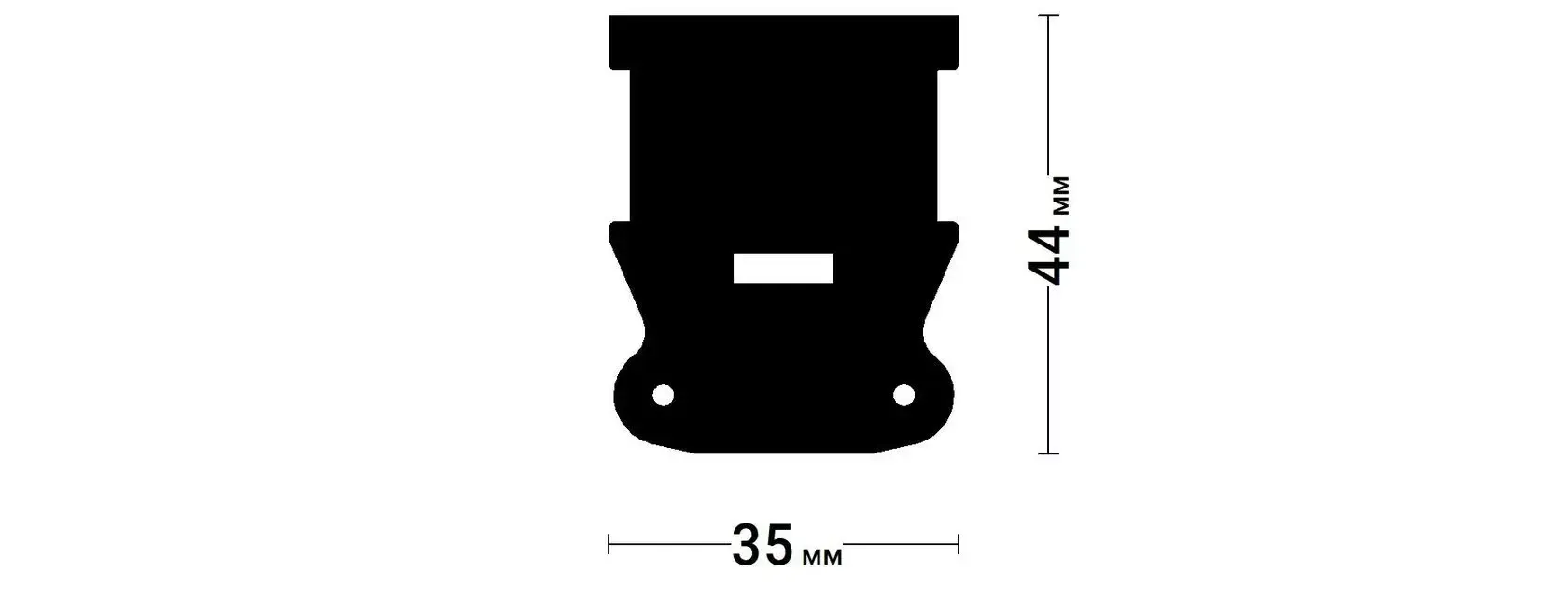 Торцевая заглушка к линиям 7140 TOREC 15