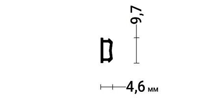 Вставка 8 мм PVC 8