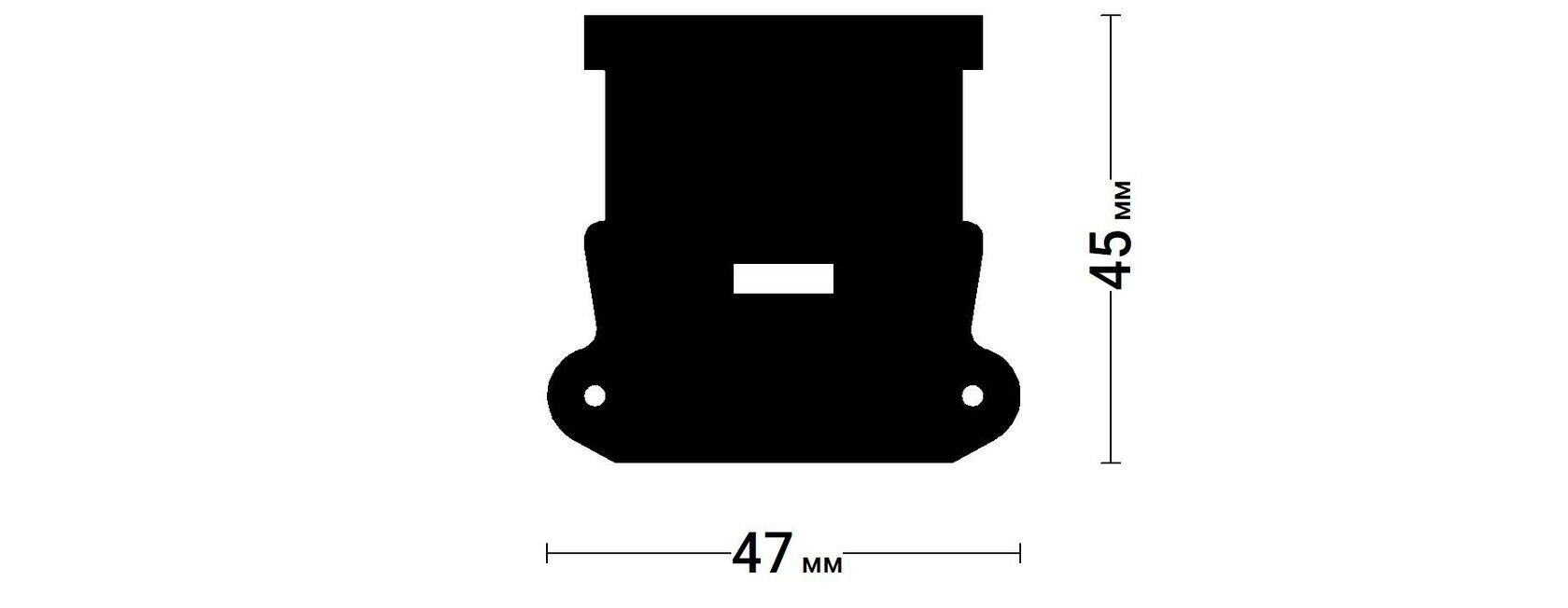 Торцевая заглушка к линиям 6838 TOREC 30