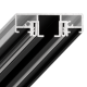 Карнизный профиль черный SLIM ROAD 01