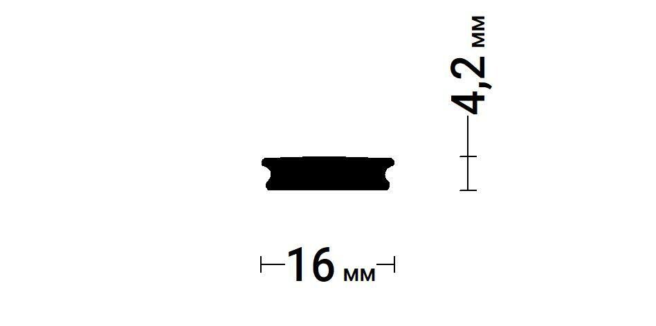Вставка 15 мм PVC MURAVEJ