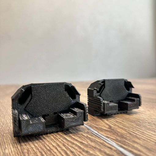 Торцевая заглушка для АМ 1 (внутр.\внеш.) комплект белый 