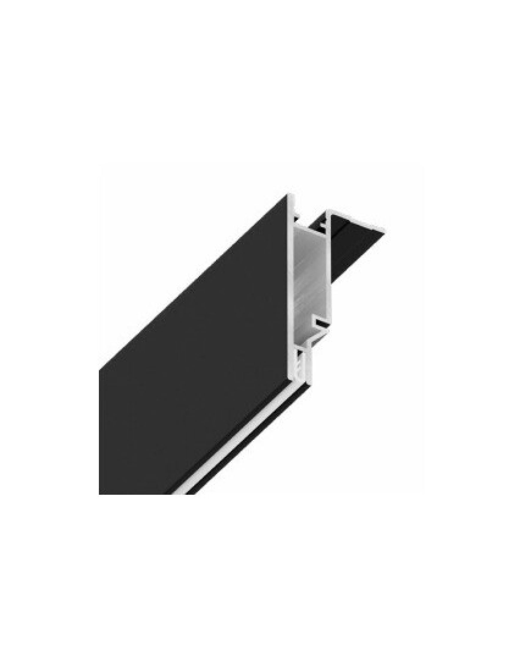 Конструкционный профиль высотой 60 мм черный MADERNO