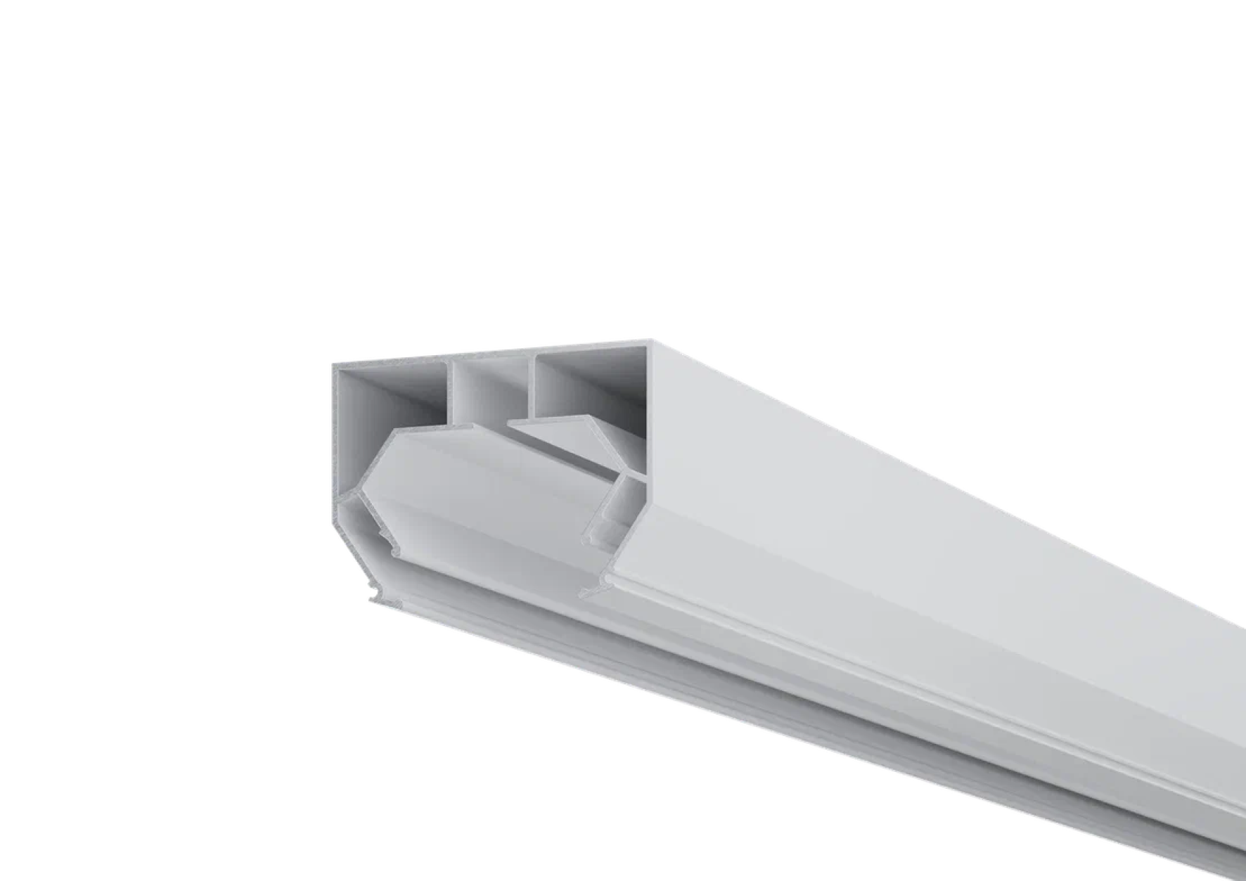 Профиль АМ 1 ГАРДИНА Однорядная Белый