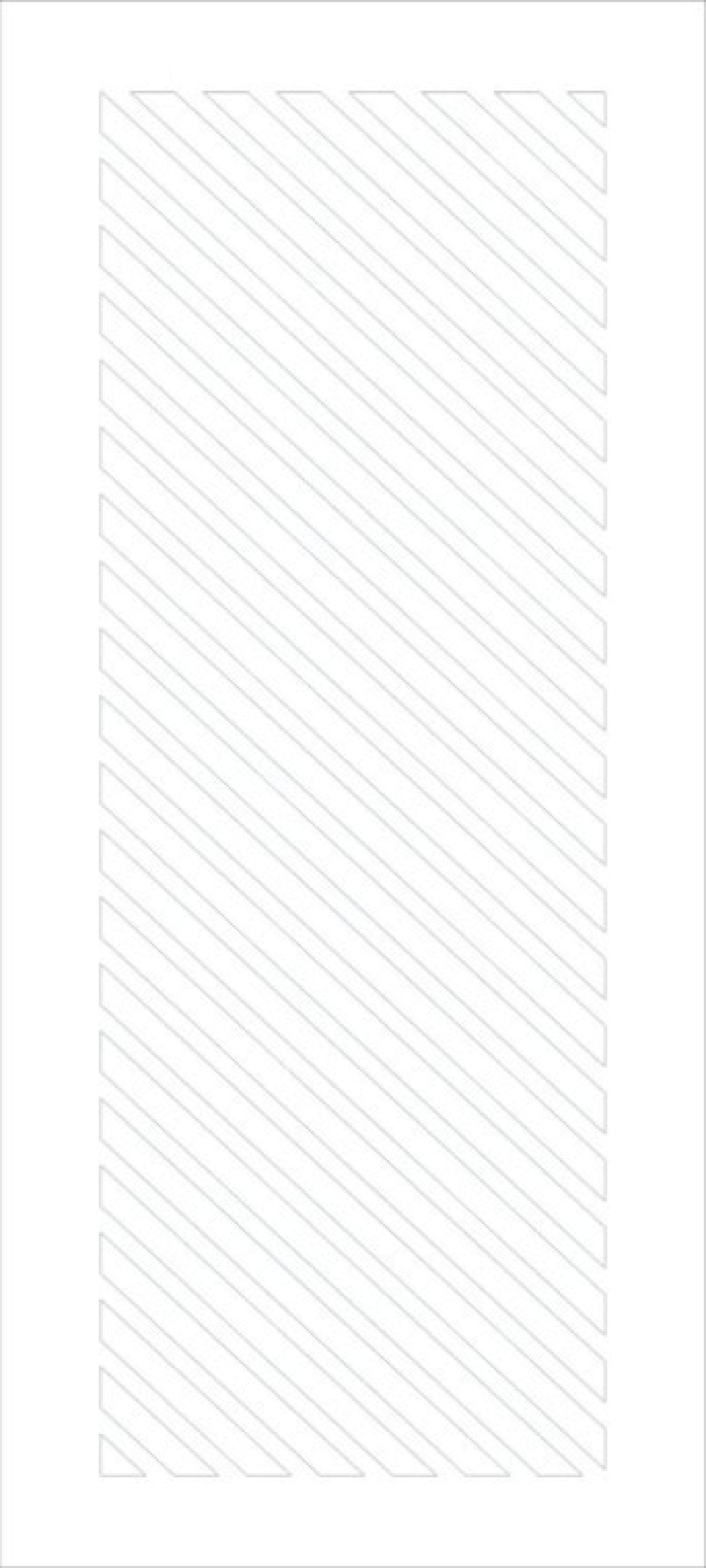 Решетка магнитная, белая, прямоугольная (диагональные линии) 140*340