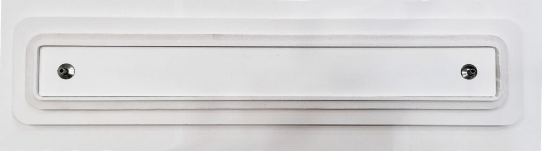 Двойное утопленное крепление для тросиковой люстры, белое, 390*45мм