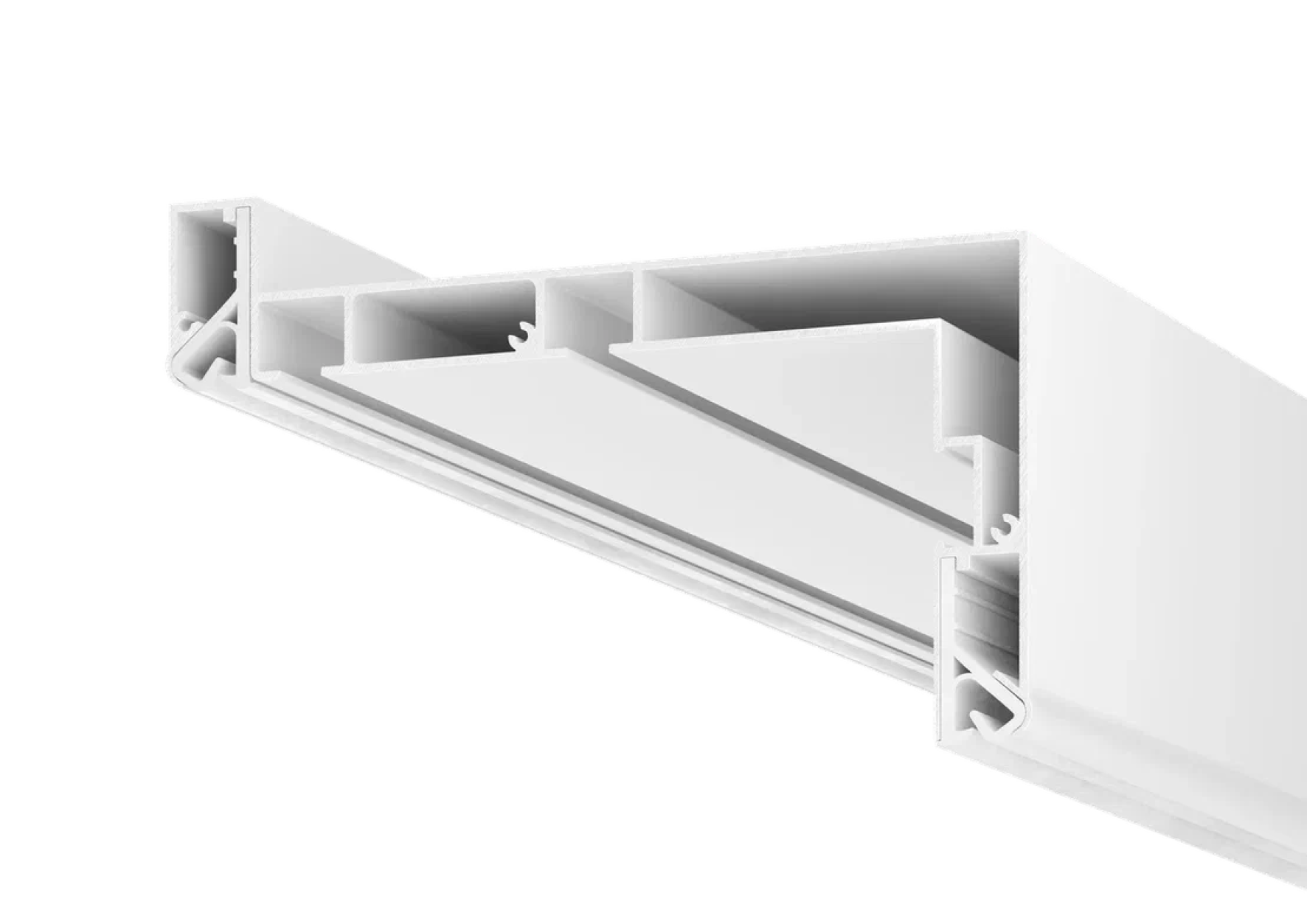 М 6 Карниз для ткани Белый