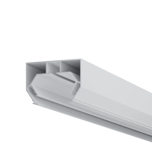 Профиль АМ 1 ГАРДИНА Однорядная Белый