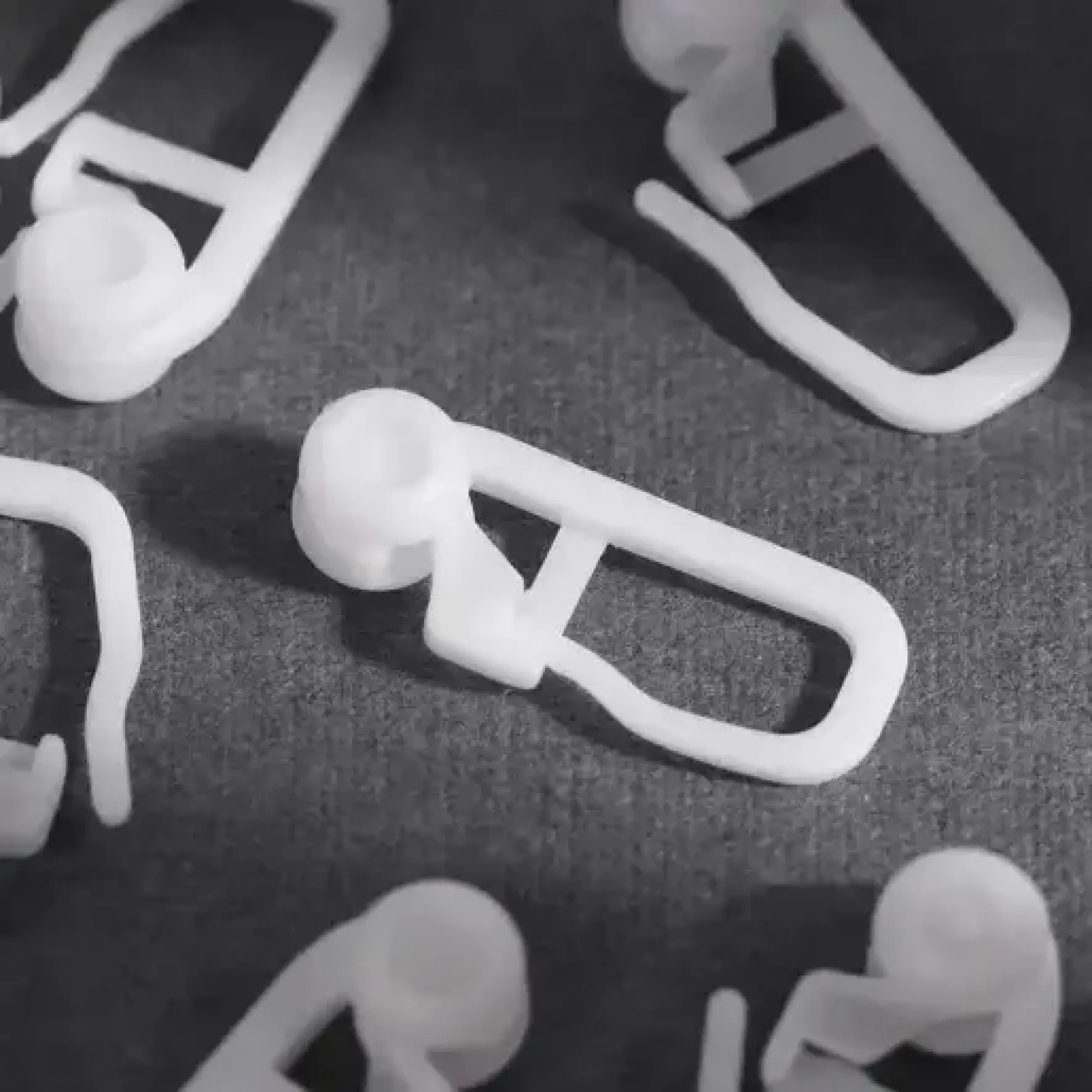 Карниз комплект крючков роликовых для шины (круг.карн.)