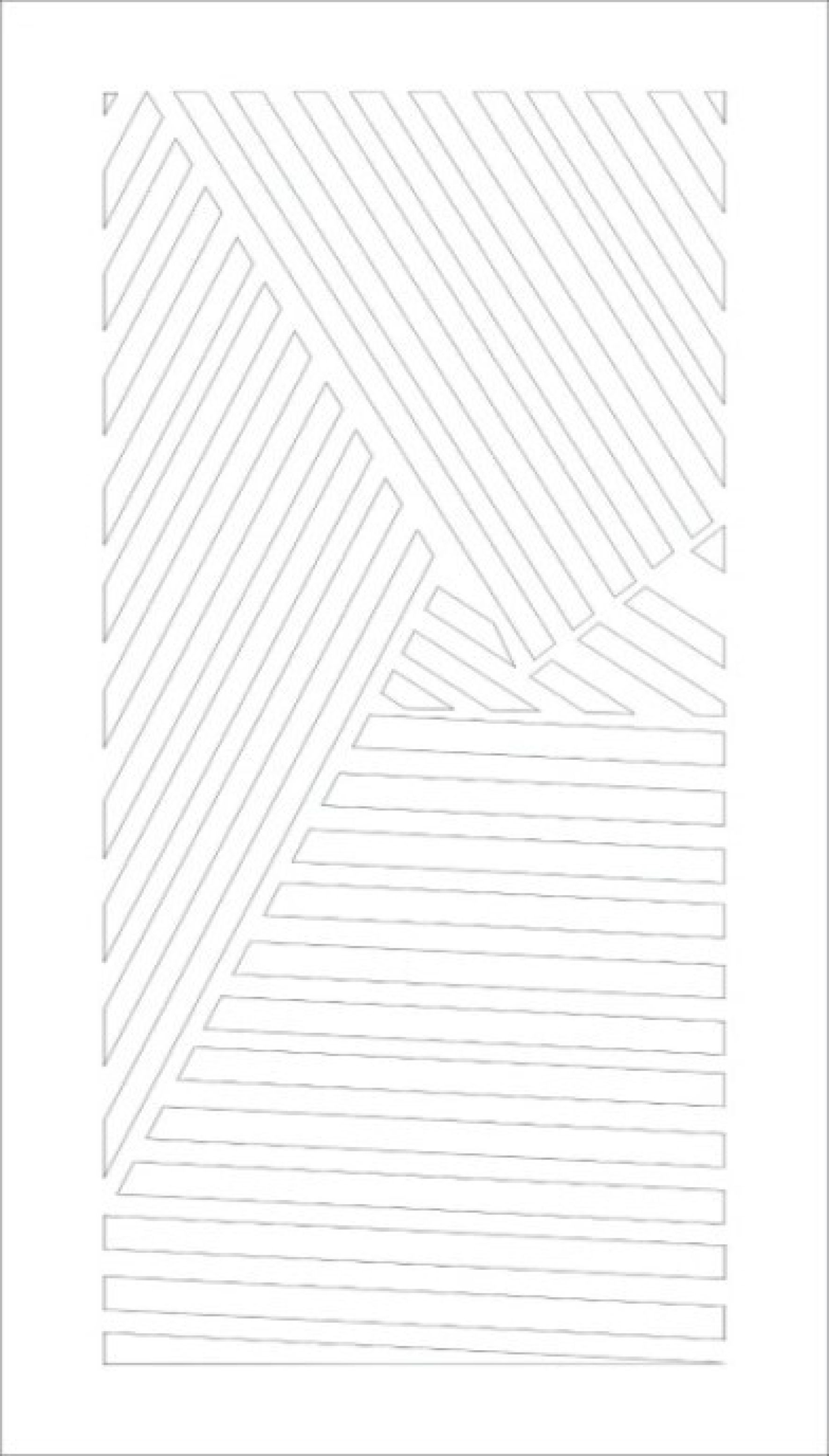 Решетка магнитная, белая, прямоугольная (кривые линии) 200*100