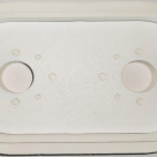 Платформа теневая овальная двойная под светильник Art shot, Art flute, Art glass GU10