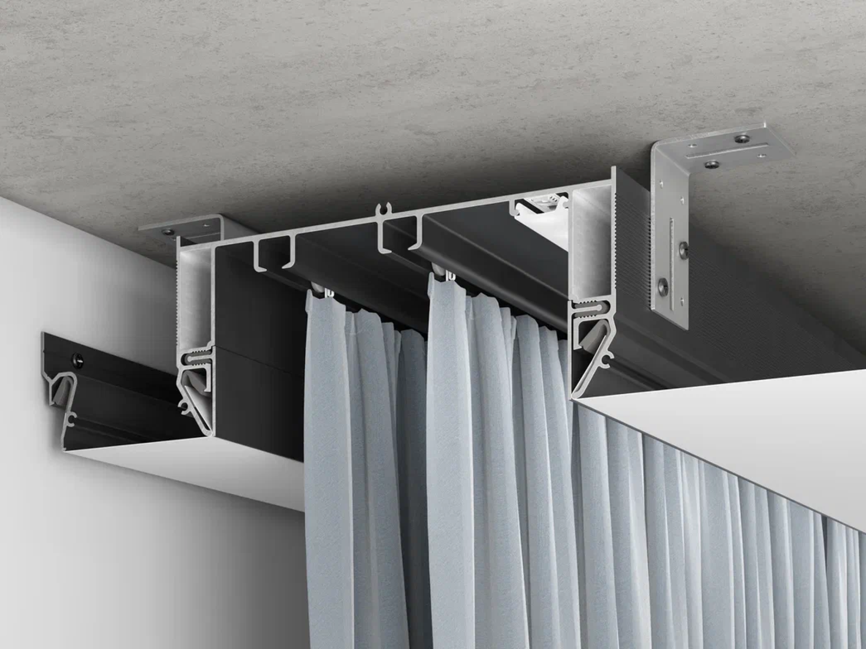 ALTEZA для ниш (Карниз P-50) Черный