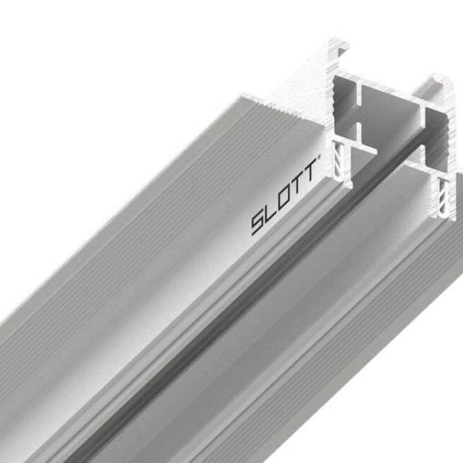 Карнизный профиль L2 белый SLOTT MOTION 