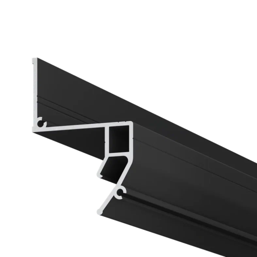 Профиль СП 4 Прозет Черный\Белый