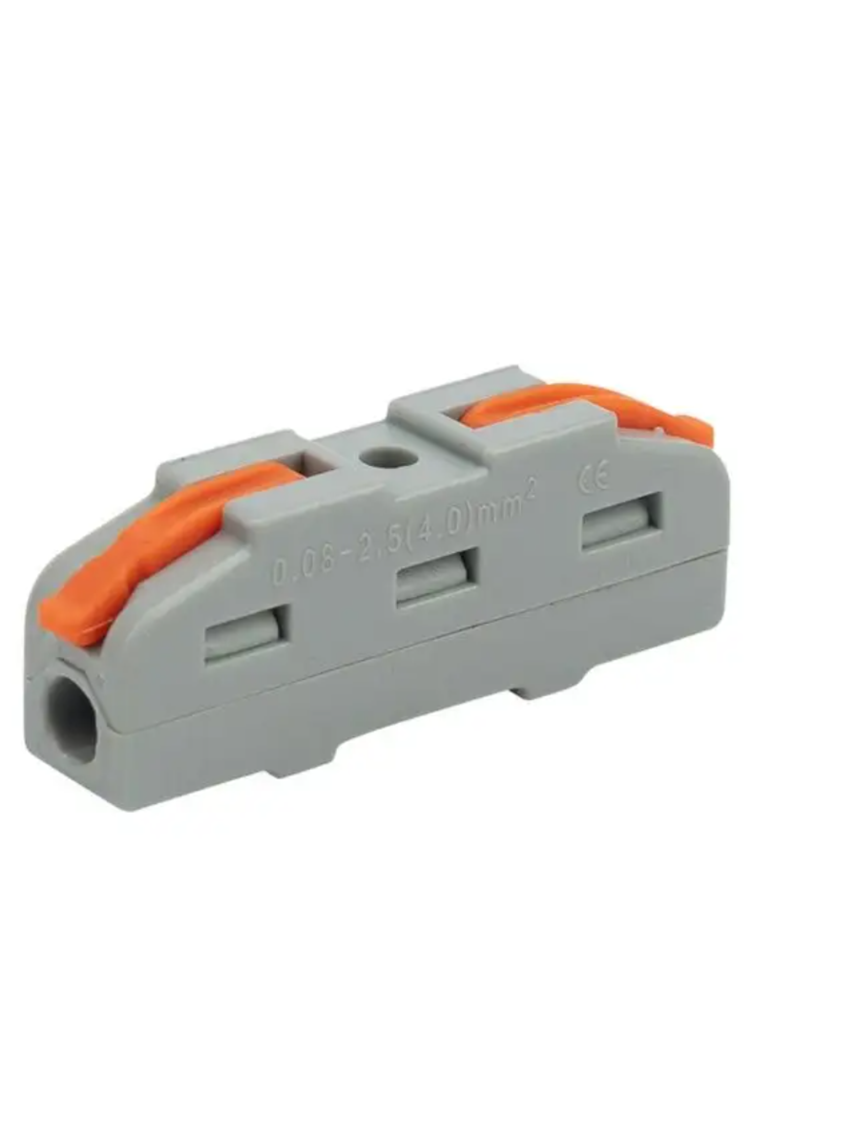 Клемма проходная 1 контакт 