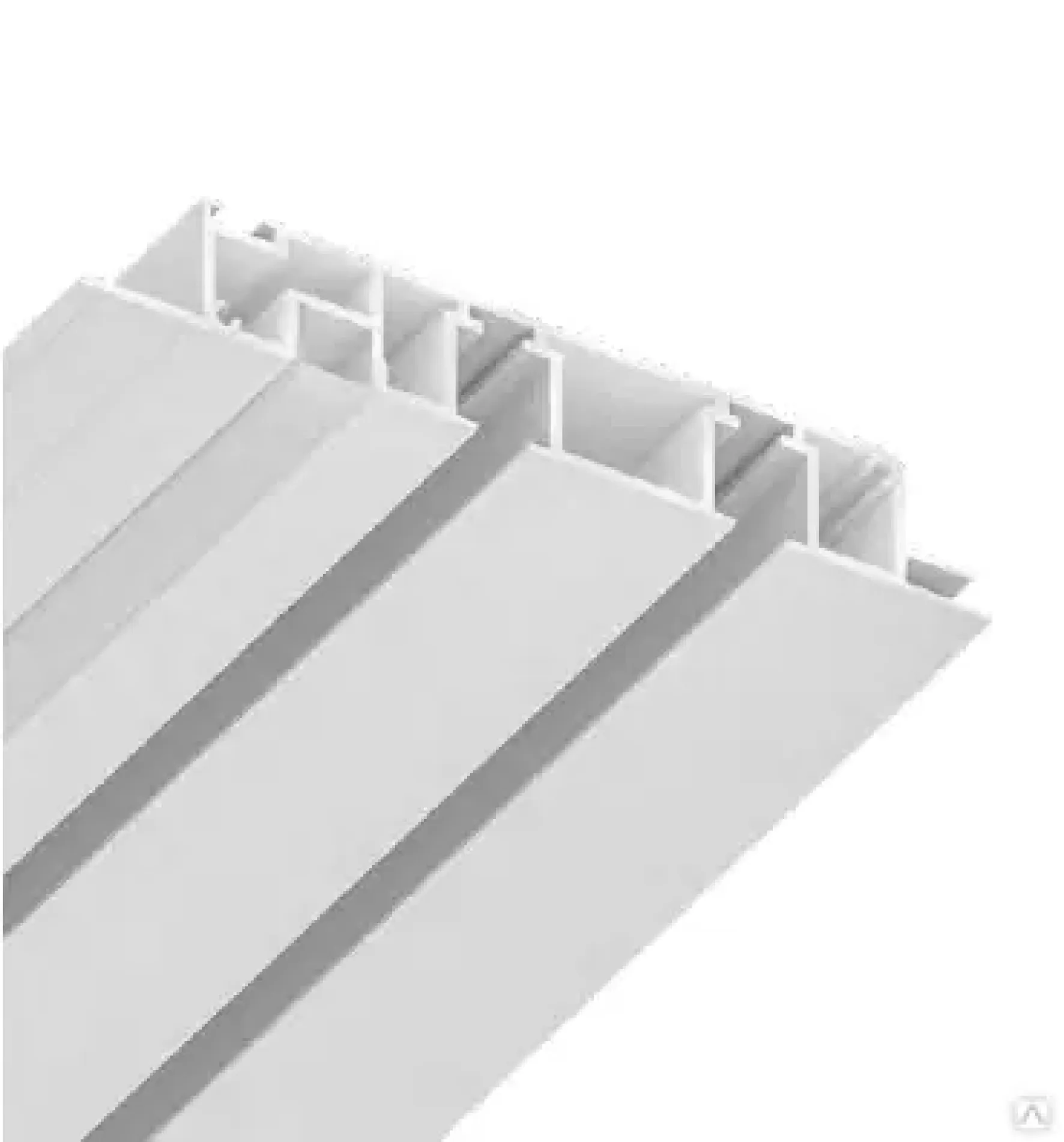 Карнизный профиль шириной 115 мм L2 белый UMBRA