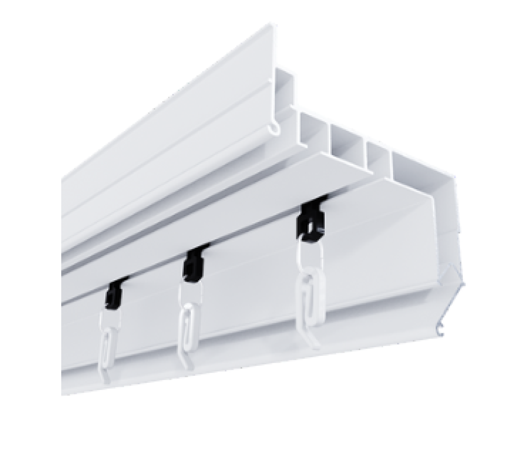 БЕГУНОК Применяется к Г-образным гардинам и Shtorka 01 (упаковка 100 шт.)