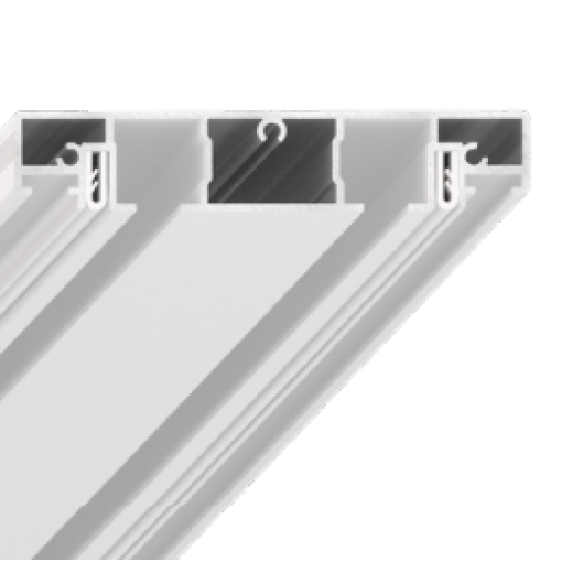 Карнизный профиль белый SLIM ROAD 02
