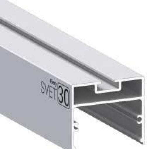 Разделительный профиль для натяжных потолков Универсальный профиль для изготовления накладных SVET 30 (ПФ 2681)