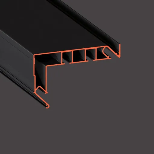 Профиль для изготовления скрытых карнизных ниш GARDINA2 02 (ПФ 8048)