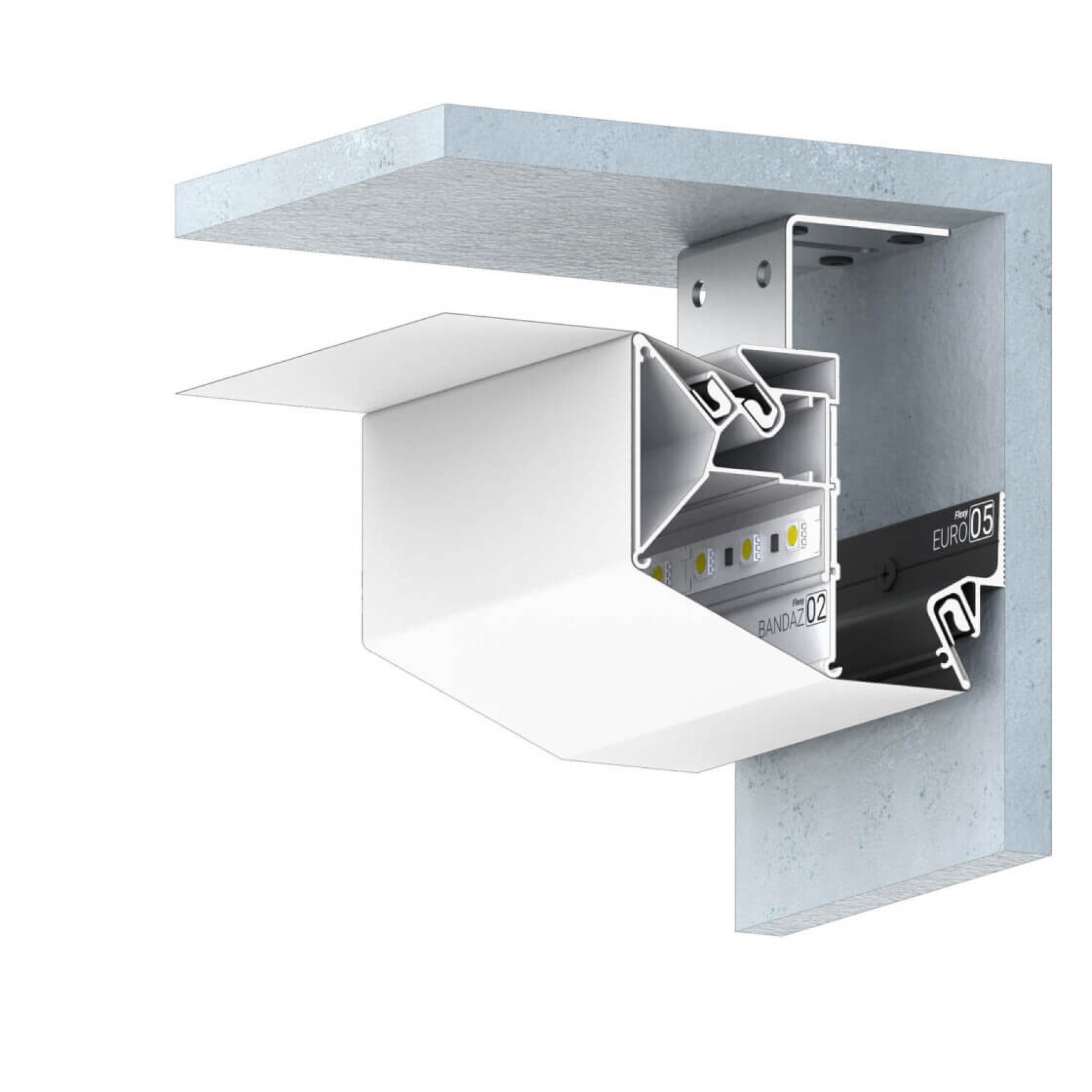 Профиль для создания декоративной фаски BANDAZ 02