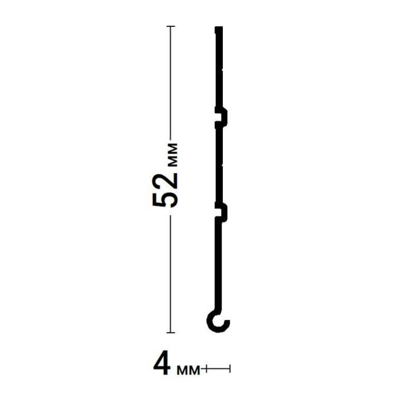 Профиль для создания декоративной фаски BANDAZ 02